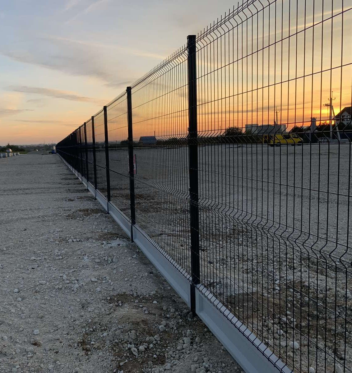 Welded panel fence ZnPVC 2500x1730x4mm anthracite