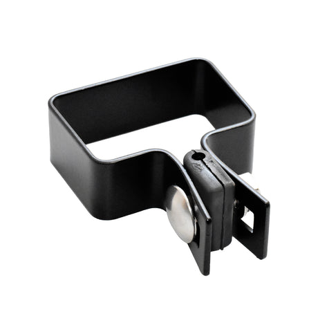 End cap for post ZnPVC 60x40mm black M