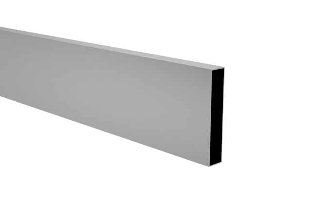 Aluminum slat, 20x100-6000mm, gray