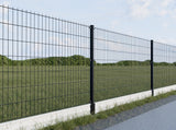 Stĺpik 60x40mm ZnPVC 1800mm čierna matná