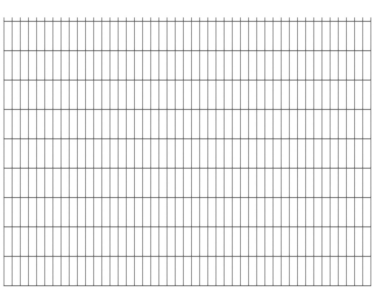 Welded panel fence N2D 2490x1830mm D5/4/5mm,antrac