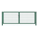 Brána 2kr. 2D BOX ZnPVC 4000x1500mm RAL6005 zelená