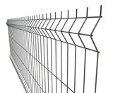 Pannello di recinzione saldato 3D ZnPVC 2500x1730x4mm antracite