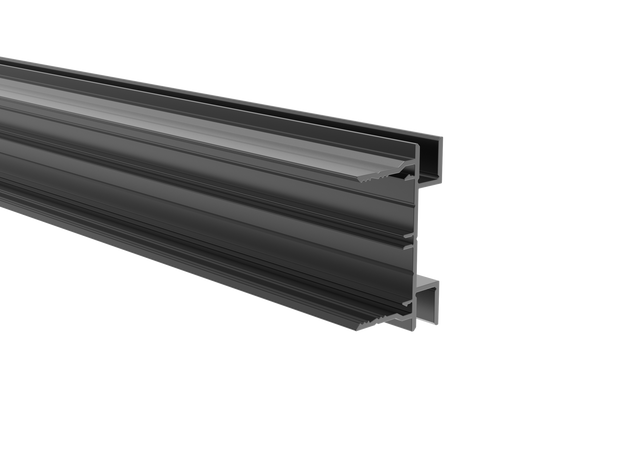Aluminum fence adapter for 40mm fillings - 1500mm