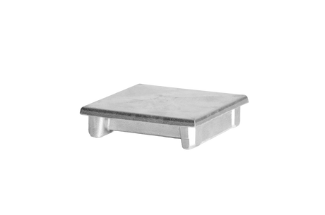 Aluminum cap for post 80x80 flat - natural