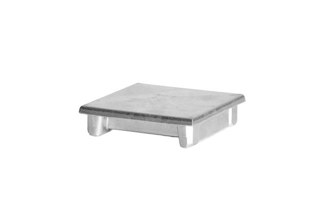 Aluminum cap for post 80x80 flat - natural