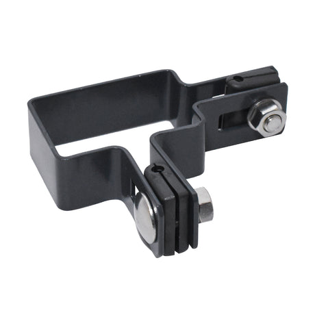Supporto angolare per palo ZnPVC 60x40mm antracite