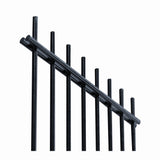 Welded fence panel N2D 2500x2030mm D5/4/5mm anthracite