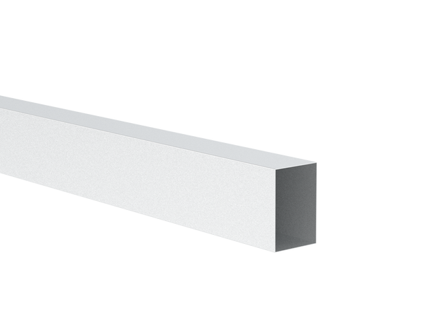 Aluminium fence infill 40x60x1  - 6000mm natural