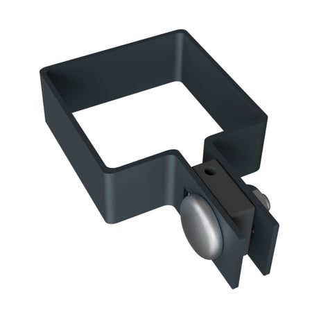 Morsetto terminale per palo ZnPVC 60x60mm antracite