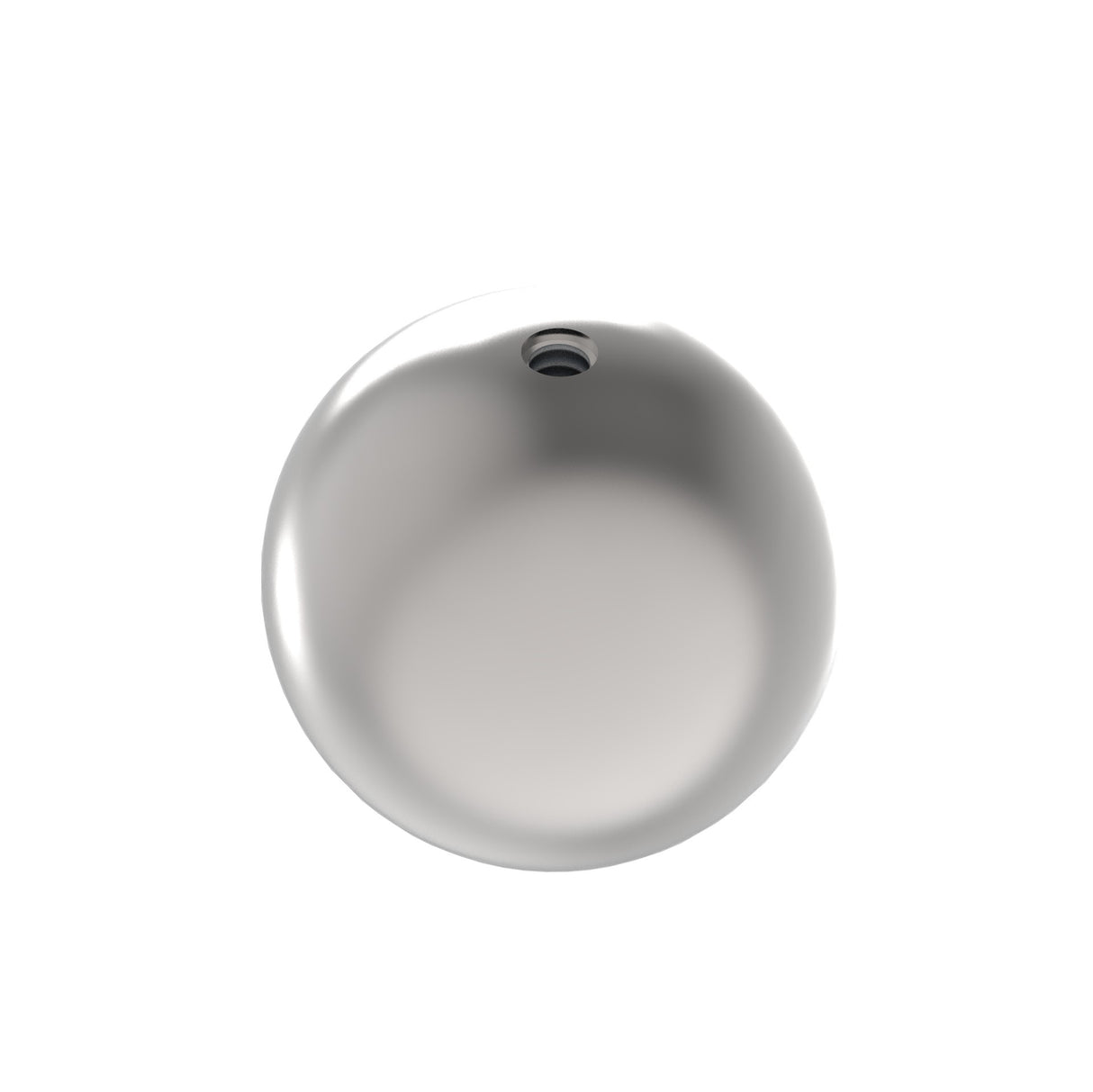 Stainless steel hollow end ball
