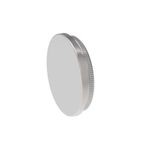 End cap, flat, solid