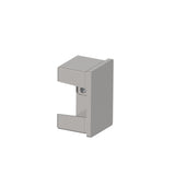 Glass clamp - end cap