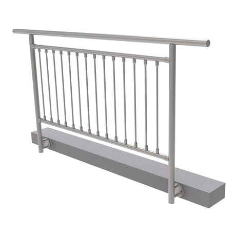 Vertical railing BR AISI304, D42,4/d12vertical/H10