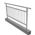 Posts with vertikal filling