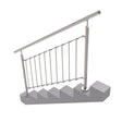 Vertical railing VR AISI304, D42,4/d12vertical/H10