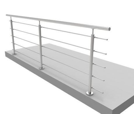 Stainless railing, AISI304, 1500x1000mm