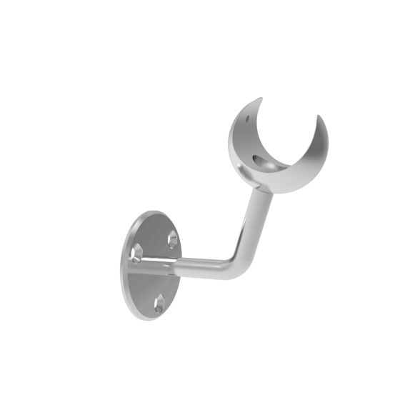 Wall-mounted handrail bracket