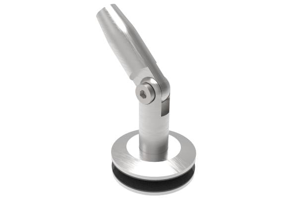 Canopy - glass clamp AISI304, D60/M12mm