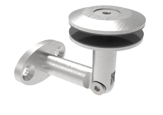 Canopy - bottom anchoring AISI304, 70x40/D60mm