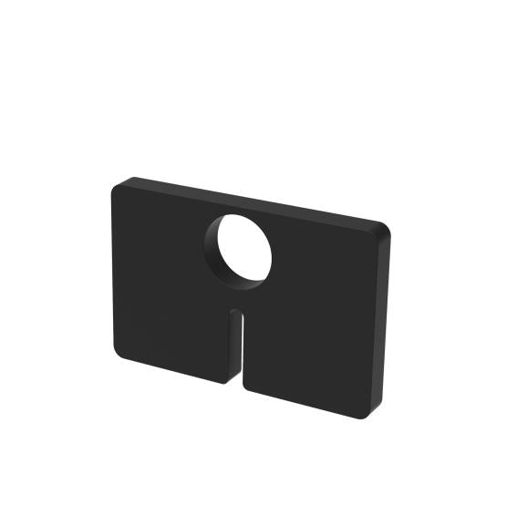 Rubber inlay for glass clamp model 21 T8/45x45mm