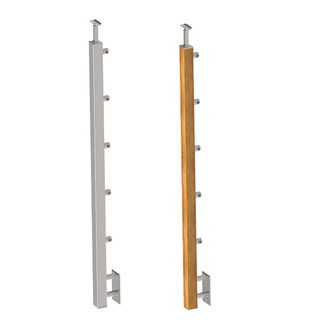 Square - side mounting