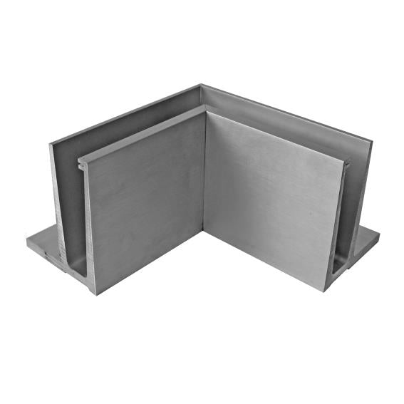 AL. profile, top mount  90° IN corner AL/ELOX/Sati