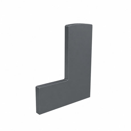 End cap for profile AL/0006-ECO-6000-R7016 + Cover for profile