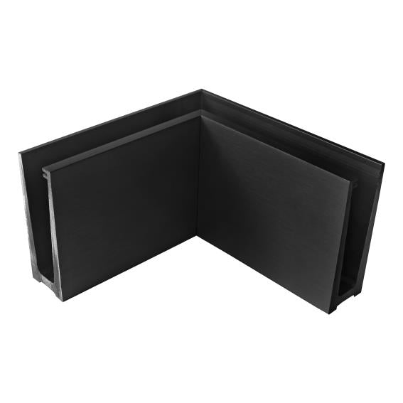 AL. profile, top mount  90° IN corner AL/ELOX/Sati