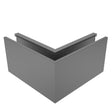 AL. profile, top mount  90° IN corner AL/ELOX/Sati