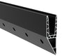 Aluminium profile for glass railing -side mounting