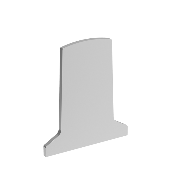 End cap for profile AL/0019-N-E