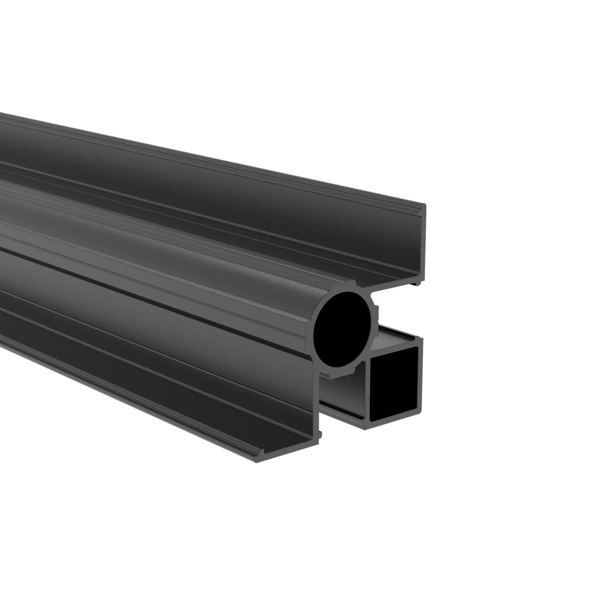 Aluminum fence post 60x60 corner - 6000mm