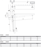 Came drive for double-leaf gate, set with photocells