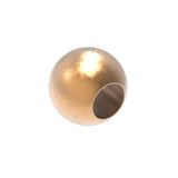 End Ball Brass Mosadz, D25/d12mm