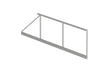 Telaio zincato per cancello scorrevole autoportante 6x2,125 m, non saldato, con tenditore - Natural - SET - PRO