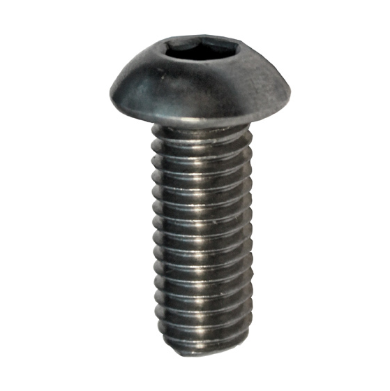Hexagon socket button head screw, AISI316, M5x16