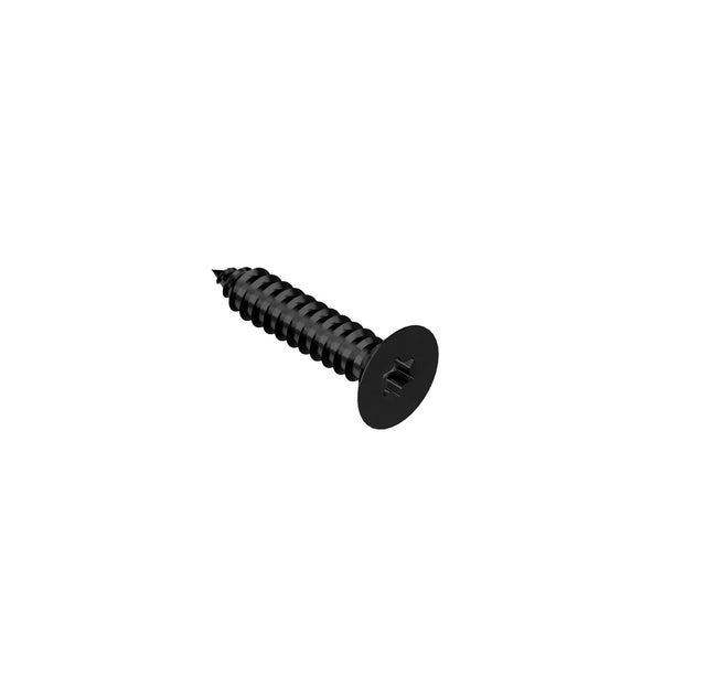 Sheet metal screw with countersunk head-TORX, stainless steel, black