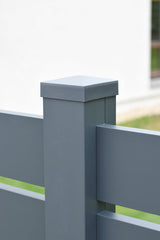 Aluminum cap/cover for post 70x70mm, Anthracite RAL 7016