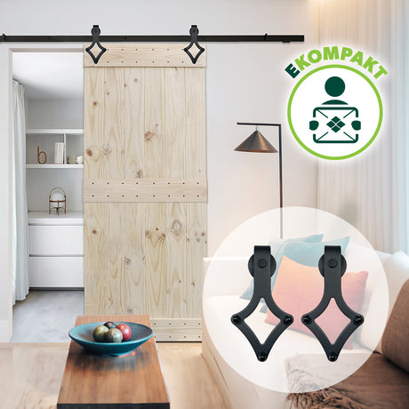 Ferramenta per porte scorrevoli - "Rhombus" 2