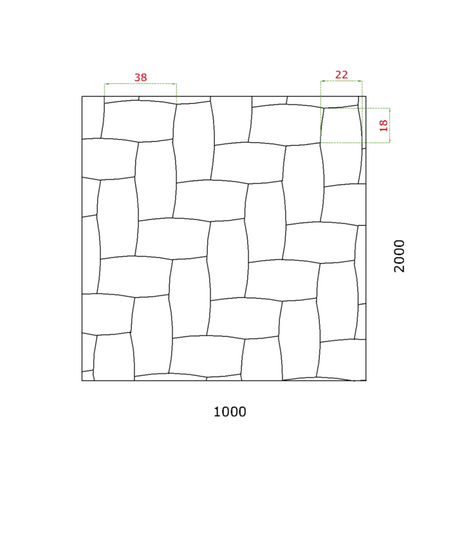 Design 3D sheet - Zn