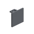 Tappo adattatore in alluminio MODEL 20PRO, Antracite RAL 7016