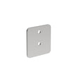 Galvanized steel cap for profile ZN/C35x35x2