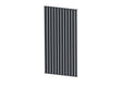 Set Sistema basculante verticale in alluminio antracite 1,09 m con riempimento AL 2,4 m antracite 20x95