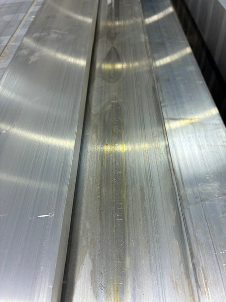 Aluminum fence infill 20 x 100 x 1.1 - 6.0 m - Natural, surface - 2nd class