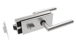 Glass door handle with lock PZ type PZ