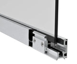 Set of the three-meter glazing profile AISI 304, K