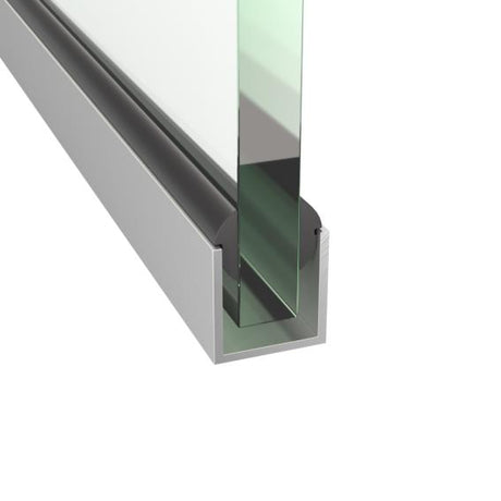 Aluminium U profile AL 20x20x2mm