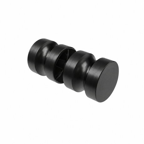 Madlo pre sklenené dvere AISI 304, K320, 32mm BLACK