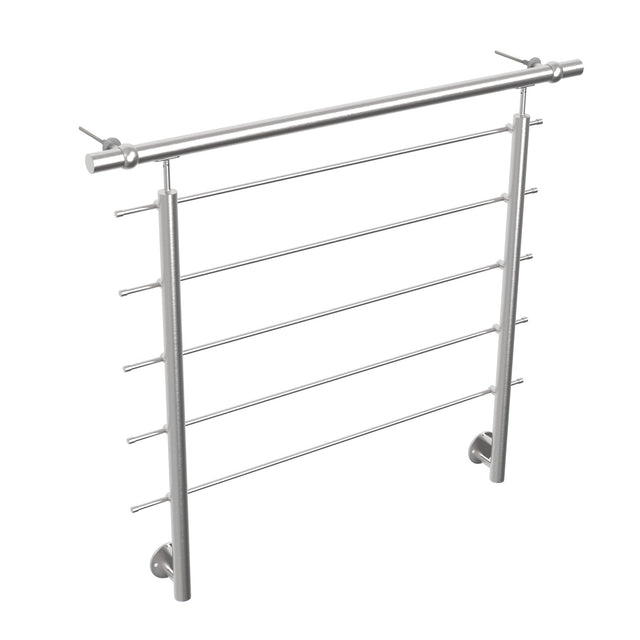 Frameless glass juliette balcony horizontal